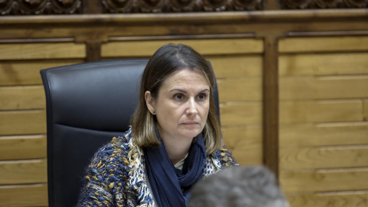 Laura Hurlé, edil de Vox en el Ayuntamiento de Gijón.