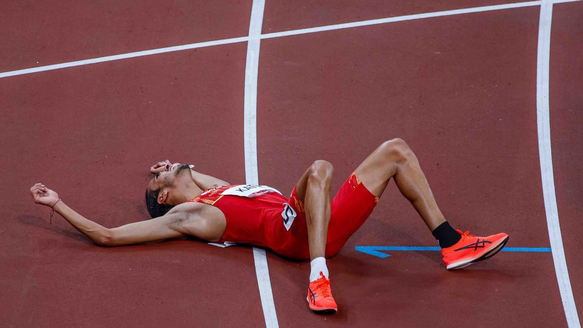 Katir acabó moderadamente satisfecho con su octava plaza