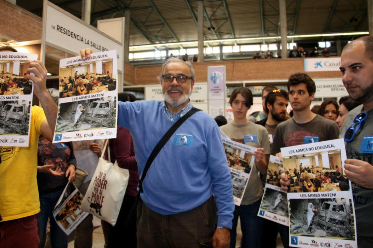 Protesta contra la presència de l'exèrcit a l'Expojove