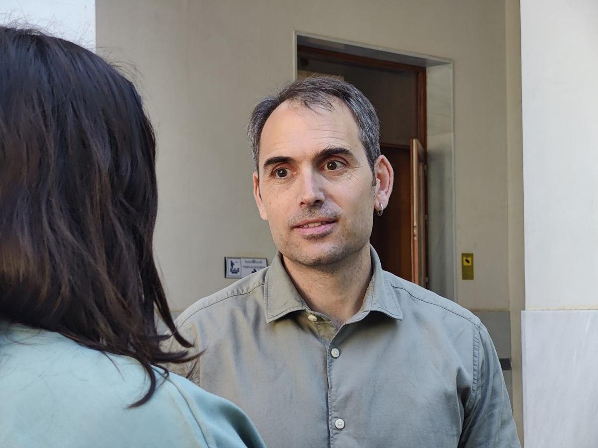 Imagen de archivo del coordinador general de IU Andalucía, Toni Valero.