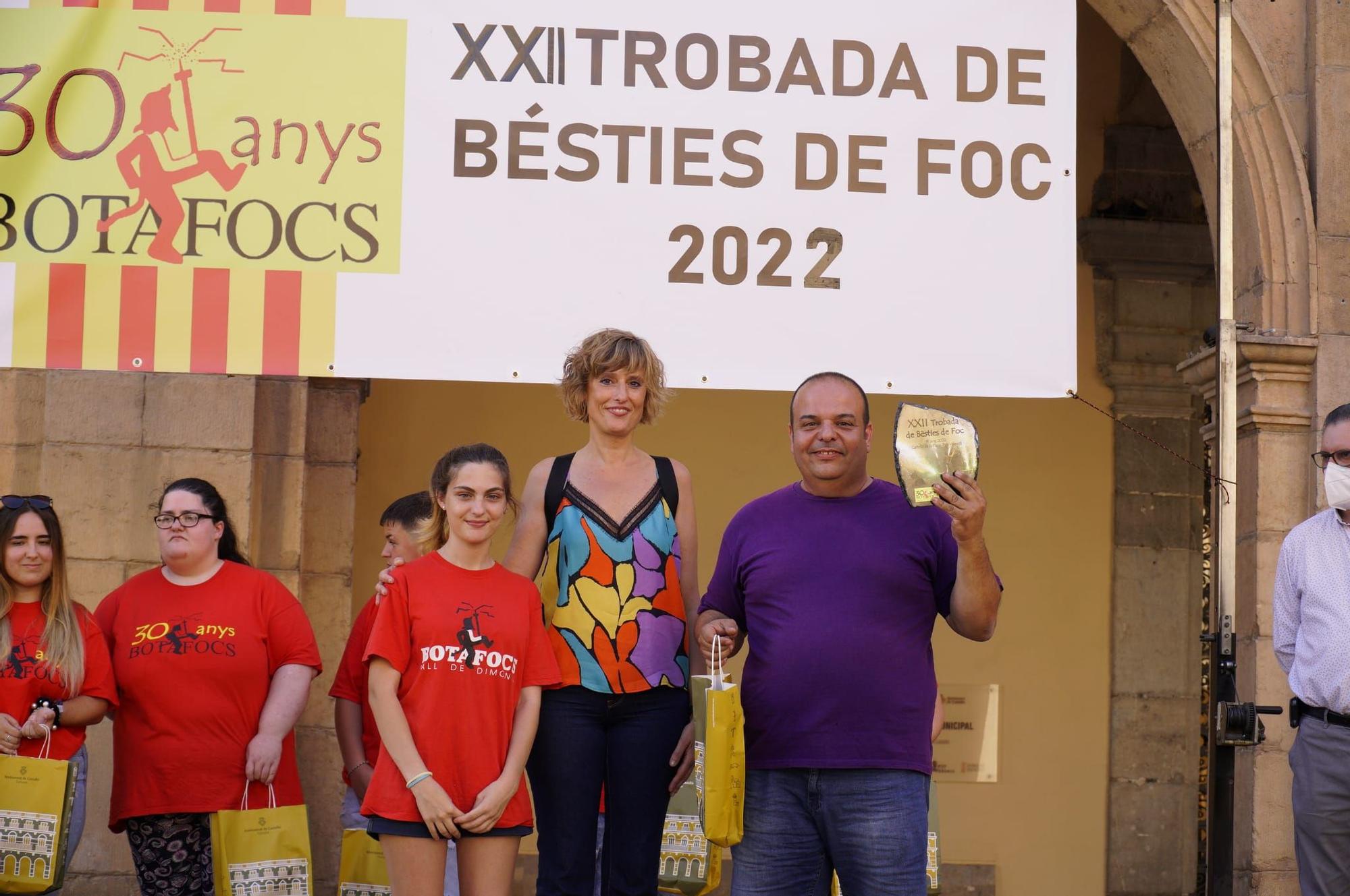 Castelló celebra la XXII Trobada de Bèsties de Foc