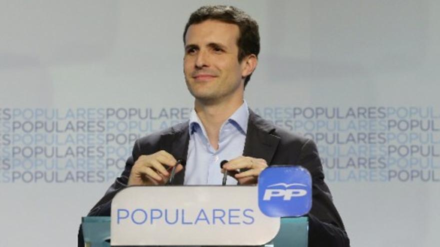 Pablo Casado, nuevo vicesecretario de Comunicación del PP