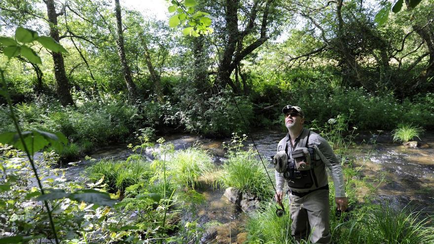 Primer día de pesca y el tiempo dirá