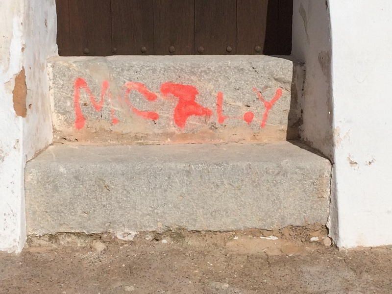 Vandalismo en el Molí des Porxet