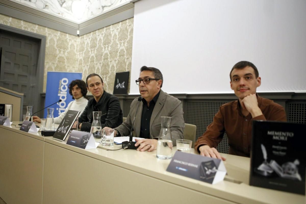 Presentación del libro 'Memento Mori', editado por EL PERIÓDICO DE ARAGÓN