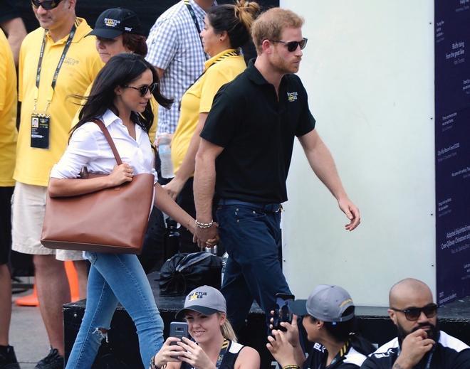 El príncipe Harry y su novia Meghan Markle no se pierden los juegos Invictus de Toronto