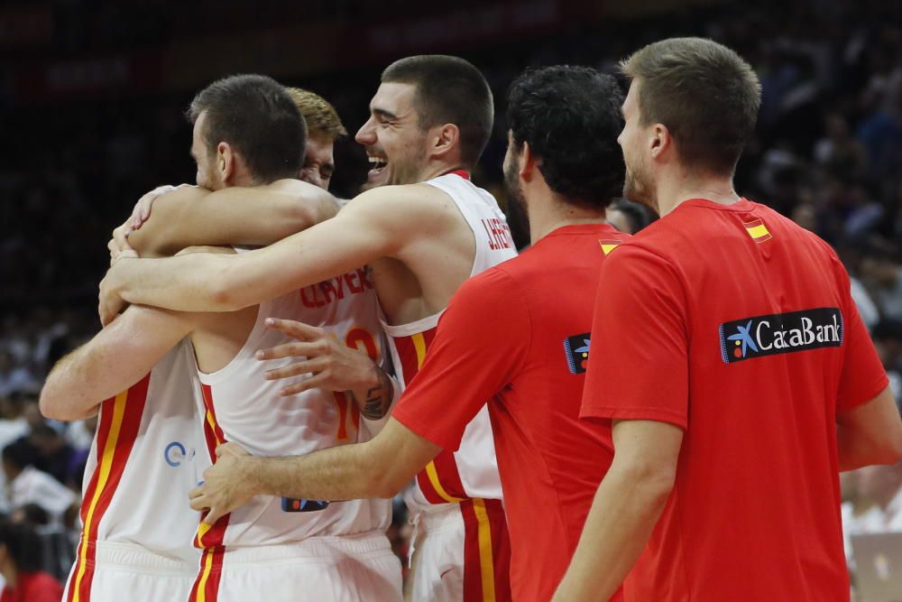 Mundial de baloncesto: España - Serbia