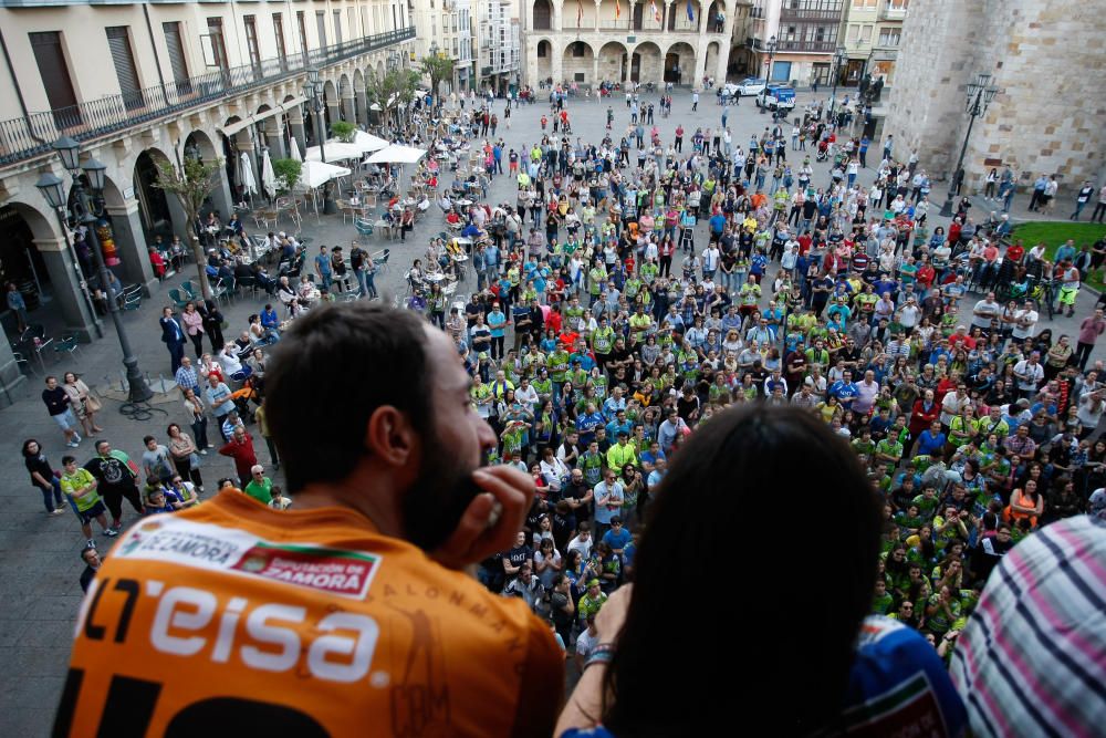 Zamora celebra el ascenso del MMT Seguros