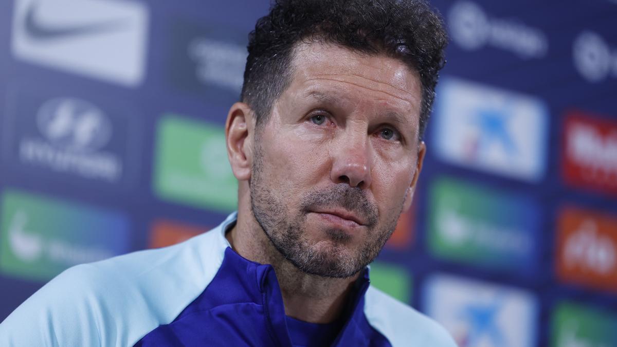 Rueda de prensa de Simeone