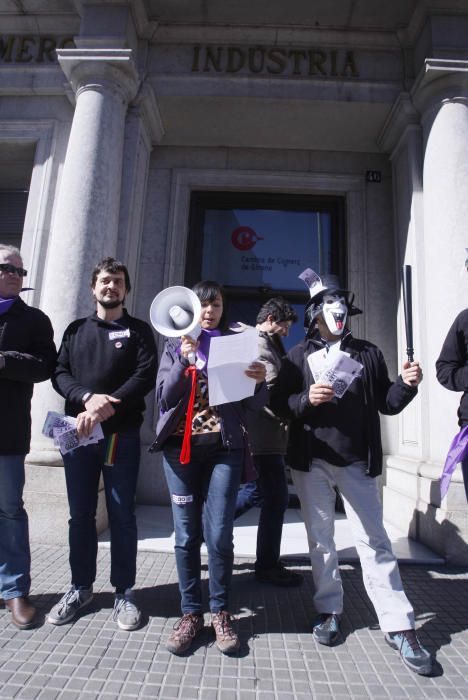 Protesta del col·lectiu de les netejadores a Giron