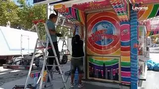 Las alertas por lluvias dejan a Gandia sin dos días de feria de atracciones: "Duele porque hoy era el día de precio reducido, pero hay que seguir las recomendaciones"