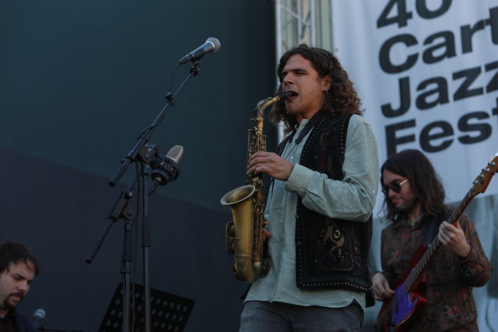 Concierto de Antonio Lizana en el Batel durante el Cartagena Jazz Festival