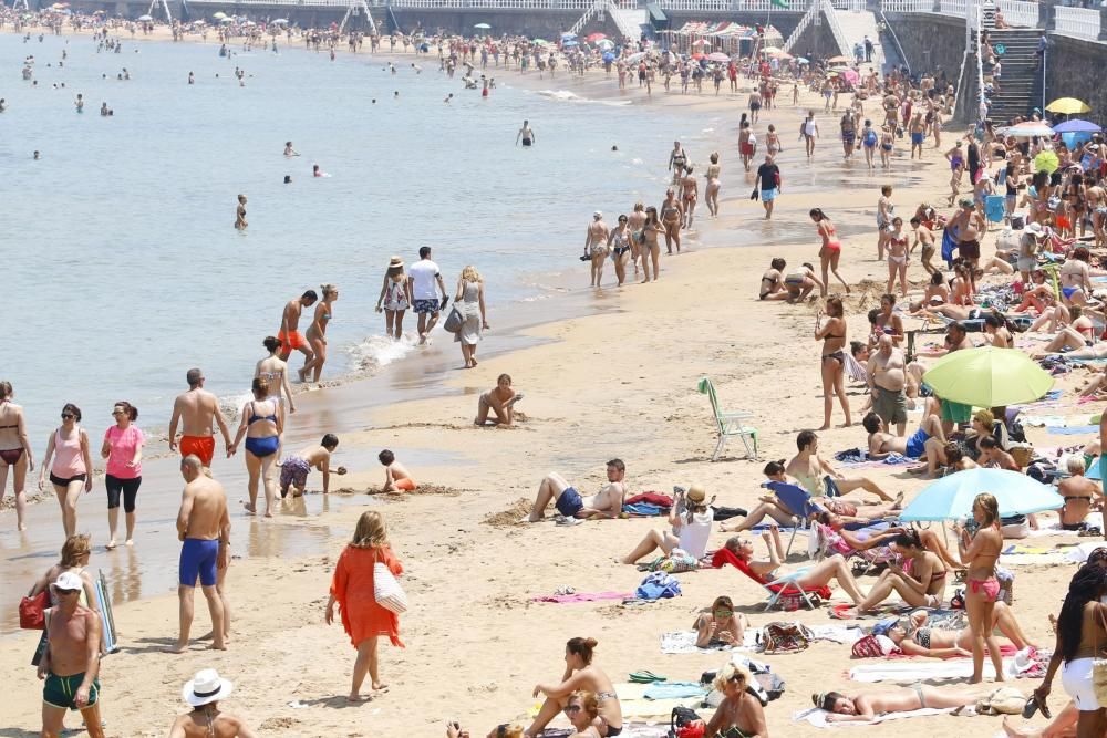 Ola de calor en Asturias