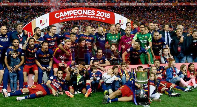 FC BARCELONA CAMPEÓN. REY DE COPAS