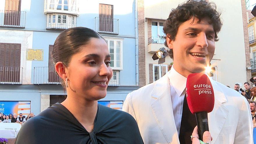 MARÍA GARCÍA DE JAIME Y TOMÁS PÁRAMO EN EL FESTIVAL DE MÁLAGA