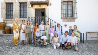 La reina emérita visita el museo Sa Bassa Blanca