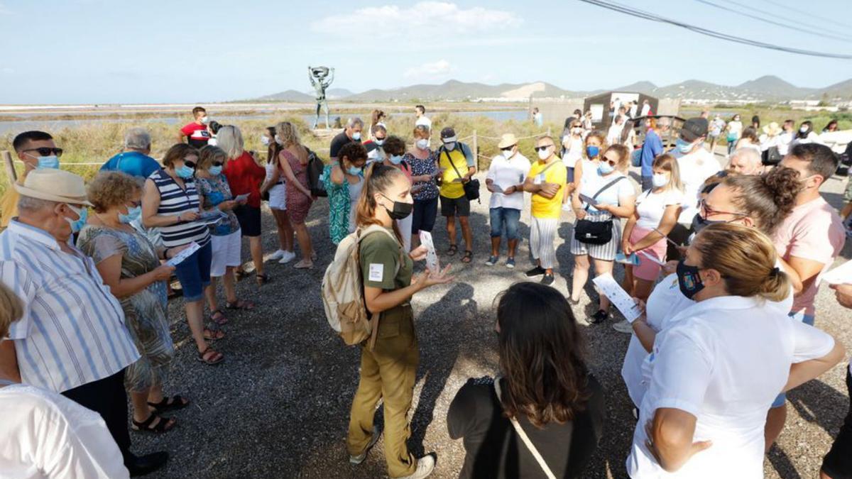 Una visita guiada al Parque Natura de Ses Salines.