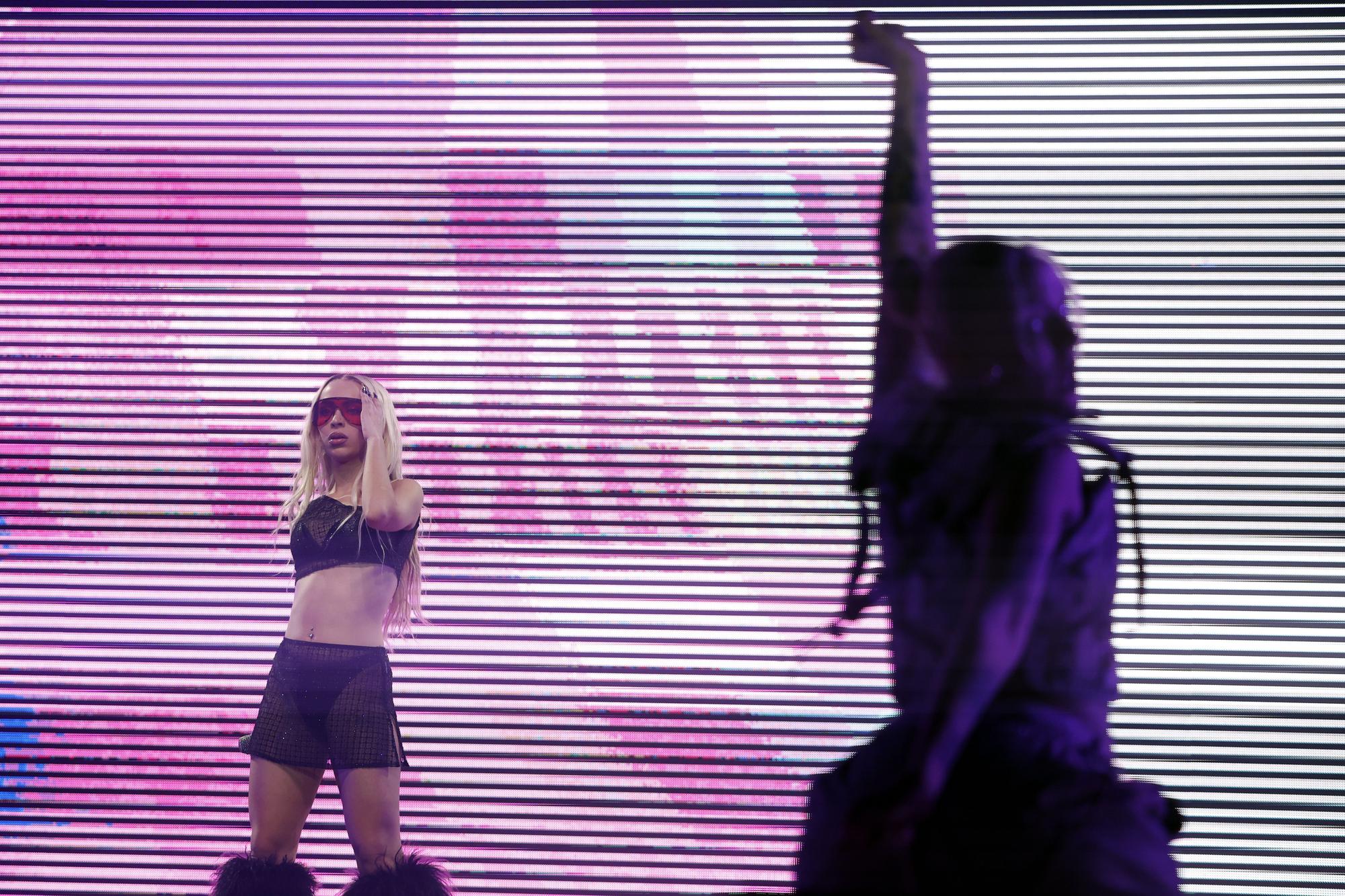 Bad Gyal en el concierto del Palau Sant Jordi en el que adelantó temas del que será su primer álbum, ‘La joia’