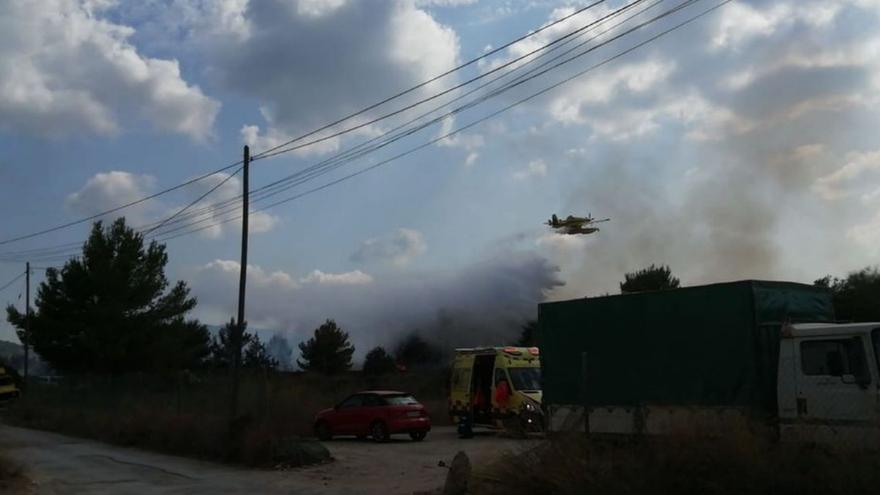 Está prohibido hacer fuego desde inicios de mayo.