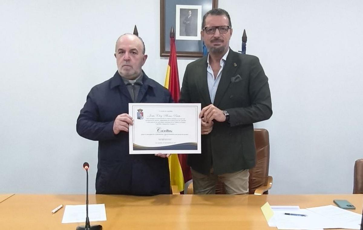 Vicente Pañeda y Eloy Alonso. | A. C.