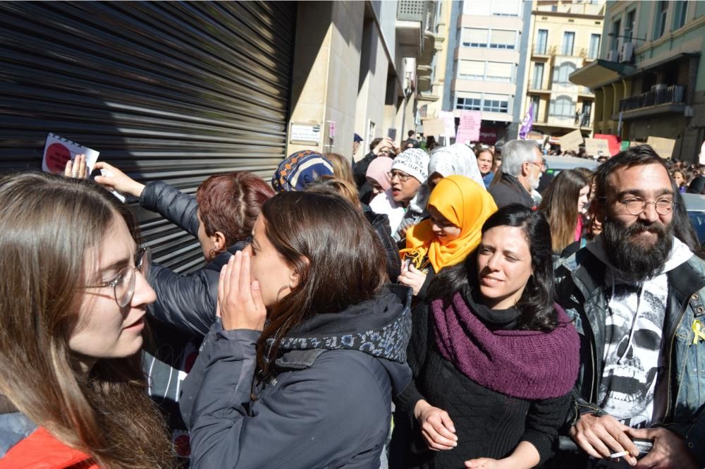 Passacarrers del 8-M a Manresa