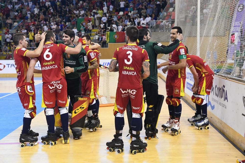 España gana el Europeo de Hockey en A Coruña