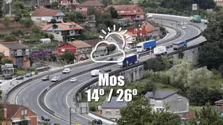 El tiempo en Mos: previsión meteorológica para hoy, lunes 14 de julio