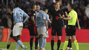 Soto Grado expulsó a Marc Casadó ante el Celta