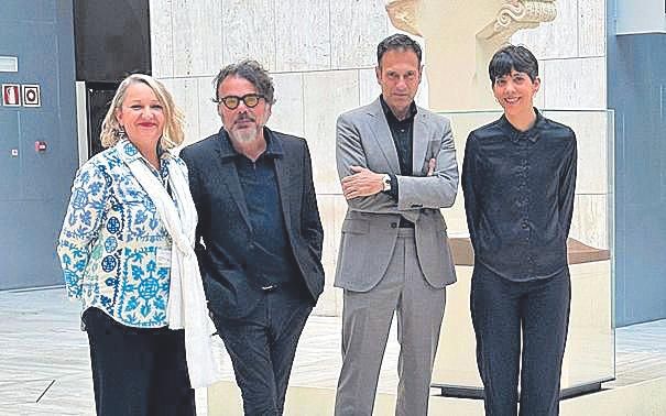 Isabel Izquierdo, Bernardí Roig, Pedro Vidal y Mariona Gòdia.