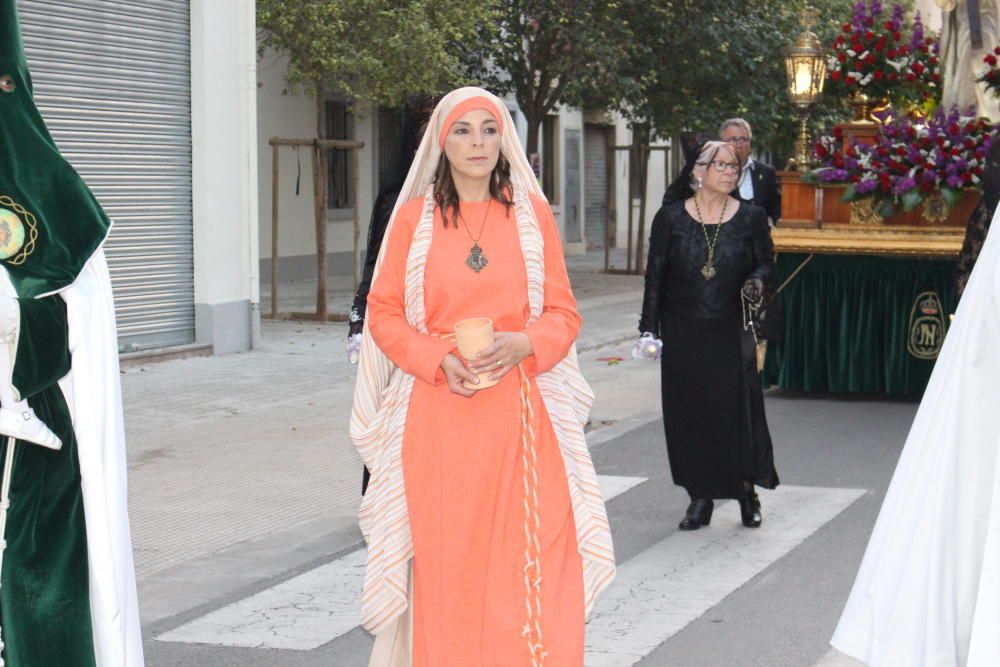 Procesión conjunta de las imágenes del Cabanyal