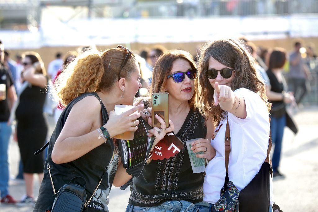 Actuación de Mando Diao y ambiente en el Warm Up (II)