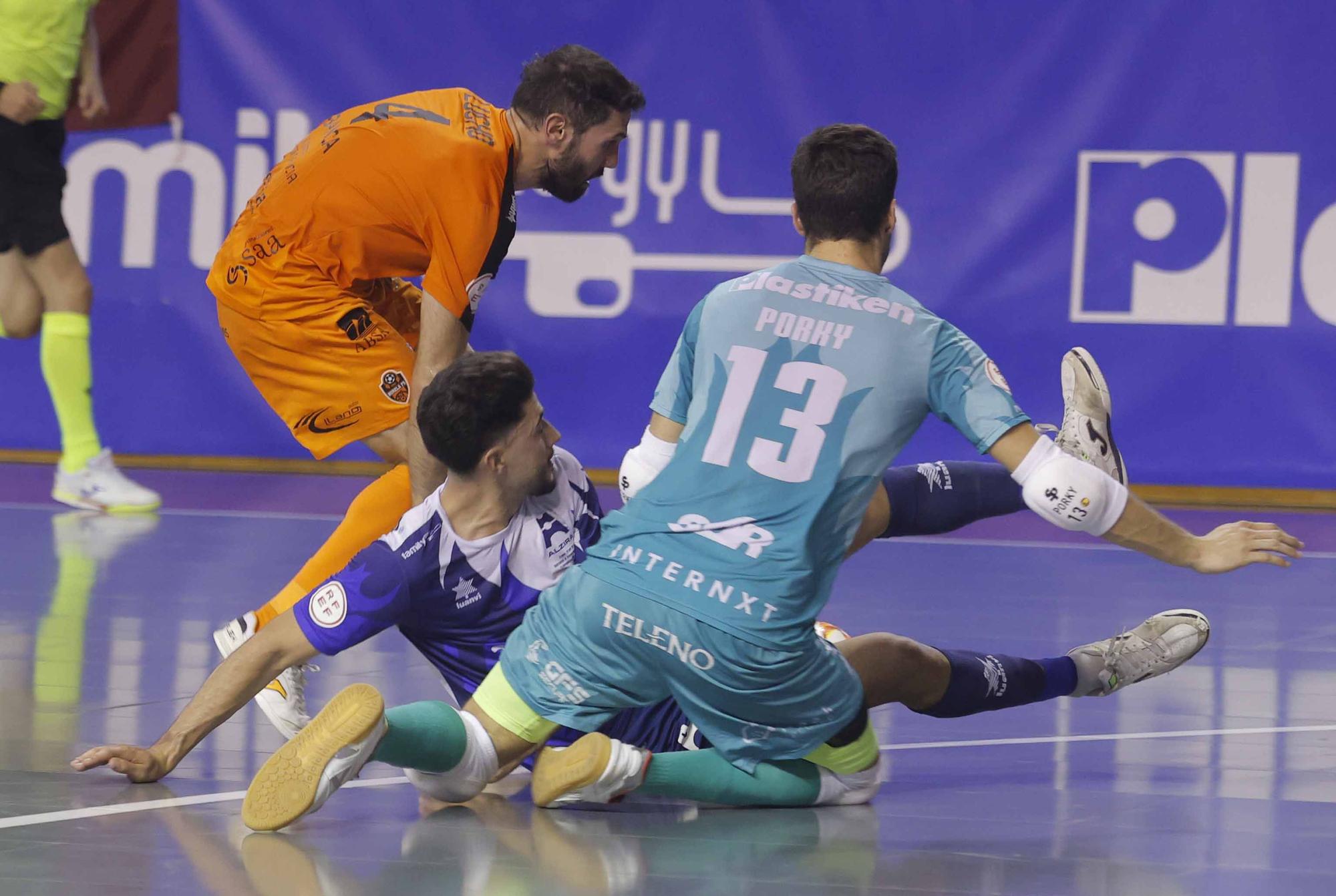 Partido de ascenso a primera entre el Alzira y Burela FS de fúbol sala