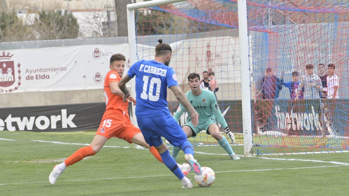 Empate entre el Eldense y la Real Sociedad B (2-2)