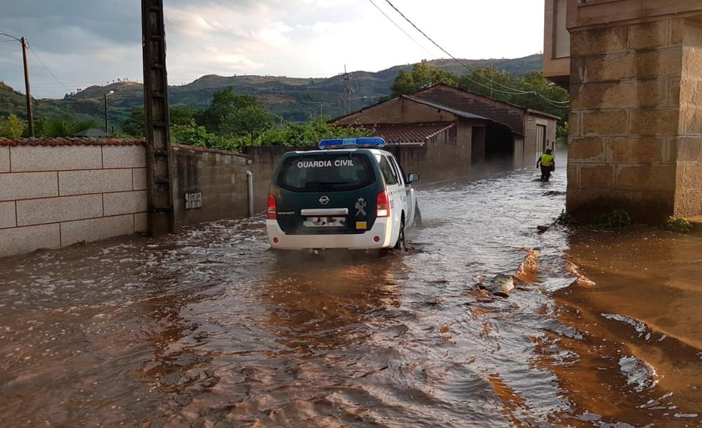 Tormentas granizo en Galicia