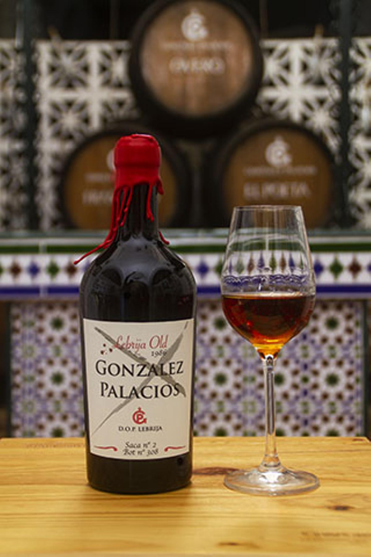 El vino González Palacios 1986 premiado como el mejor vinos de licor, vino aromatizado y vino dulce de Sevilla.