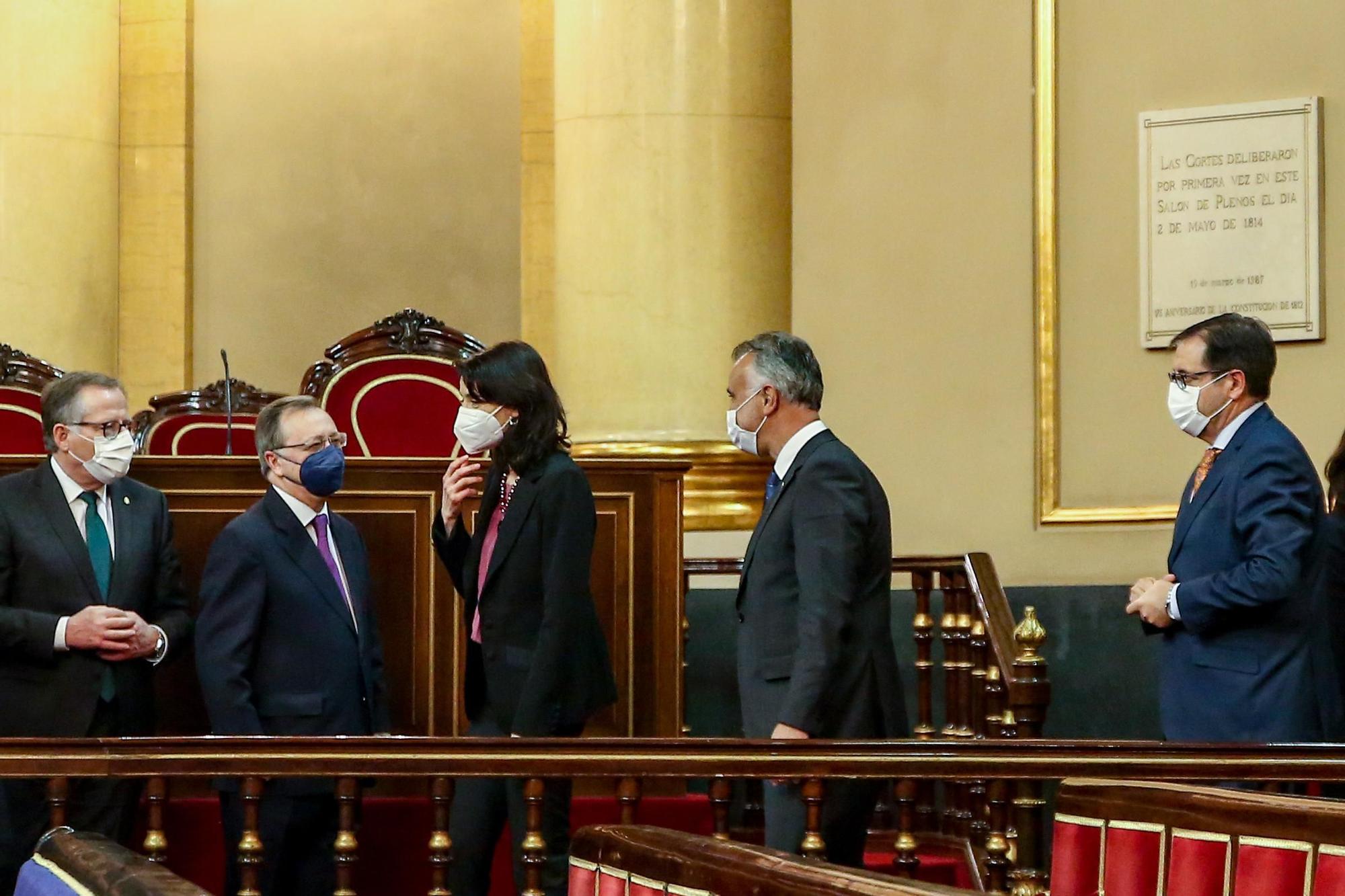 Torres interviene en el Senado