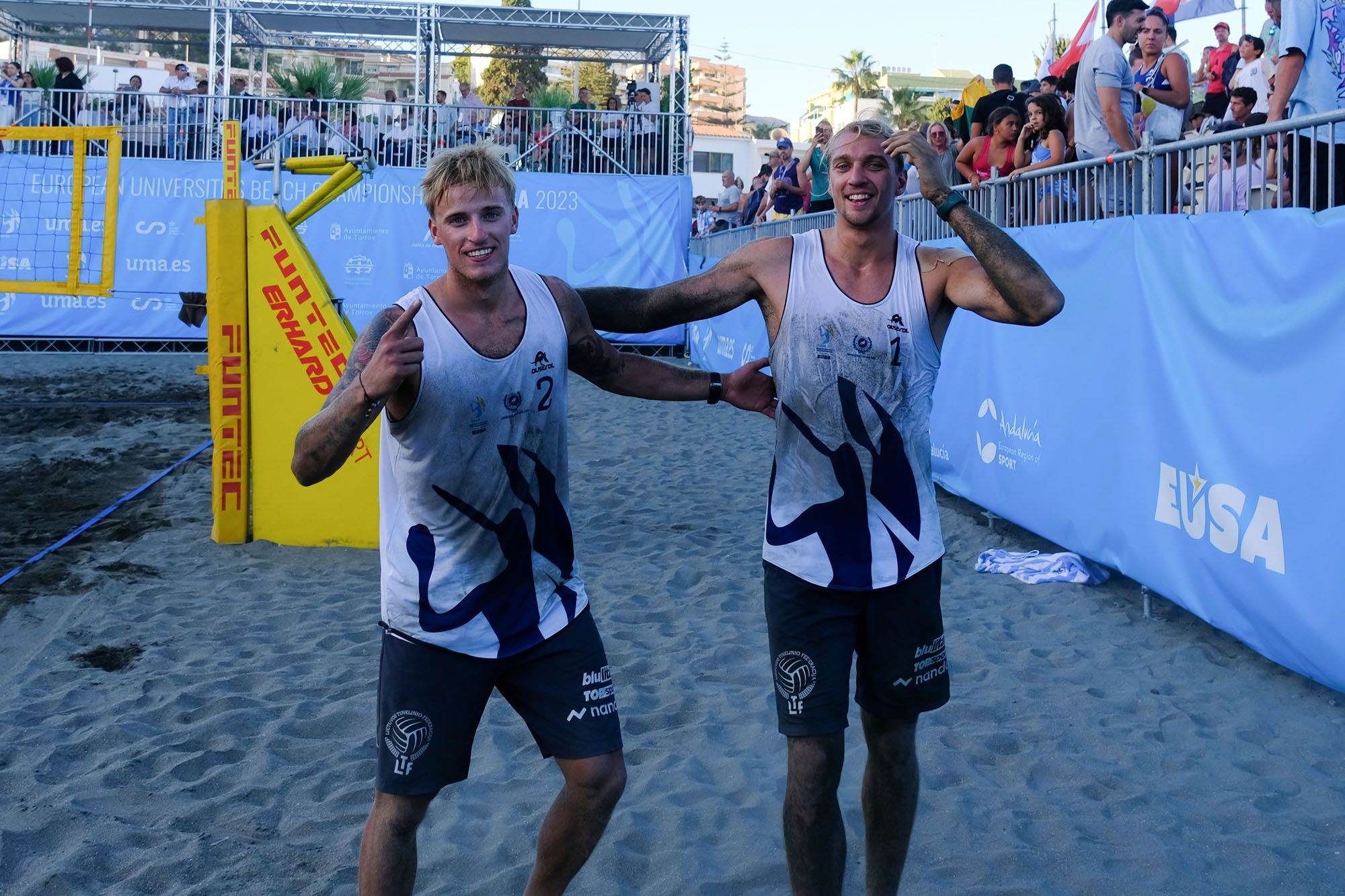 El Europeo Universitario de Voley Playa de Rincón de la Victoria, en imágenes