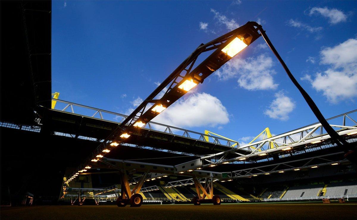 Las Imágenes de los preparativos del inicio de la Bundesliga