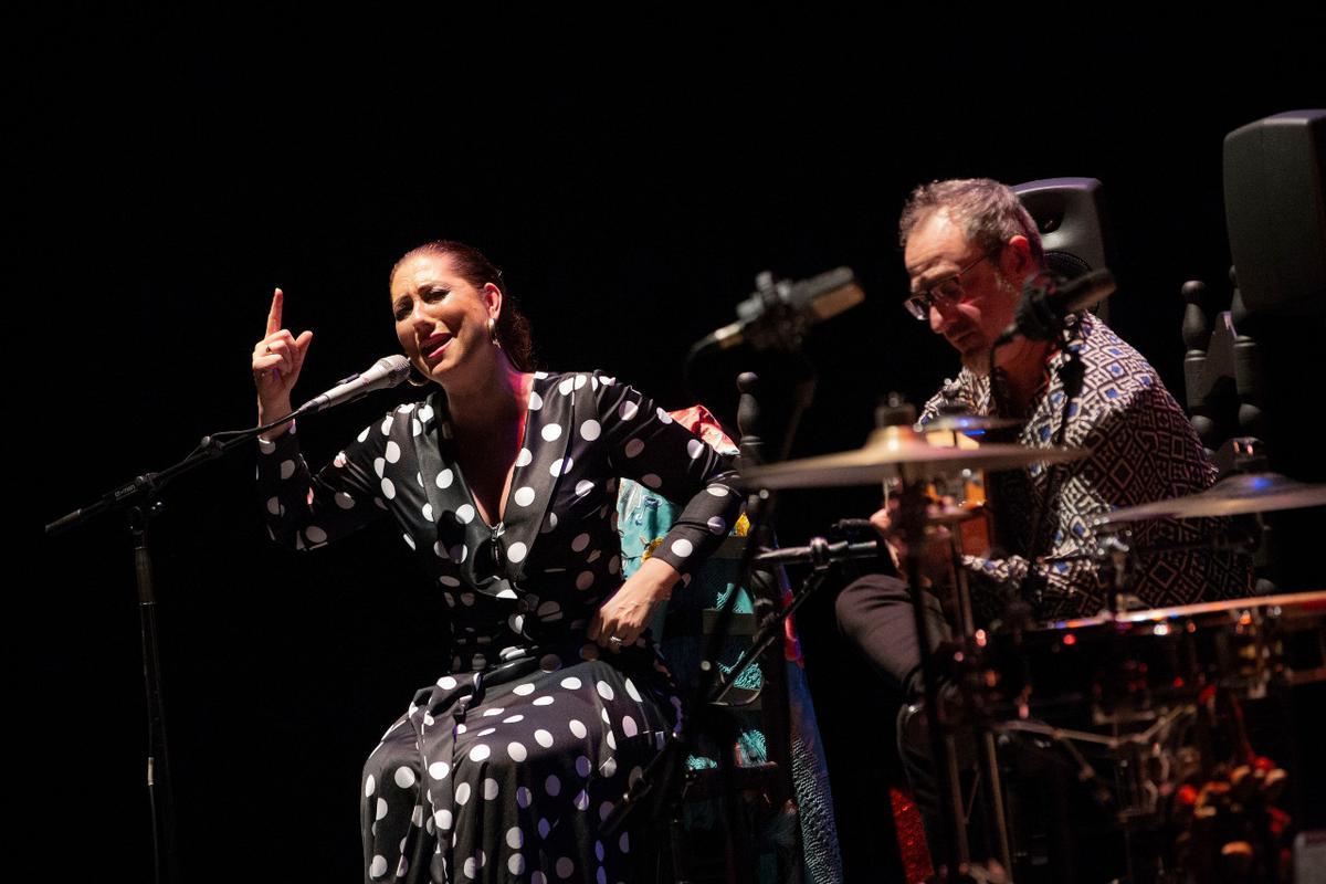 Marina Heredia y José Quevedo Bolita, en concierto