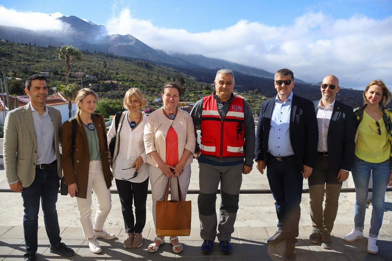 Visita de eurodiputados a La Palma