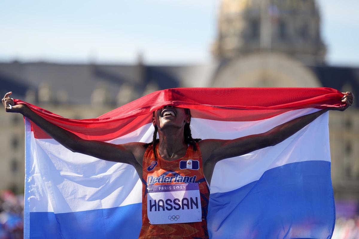 Sifan Hassan, campeona olímpica de Maratón.