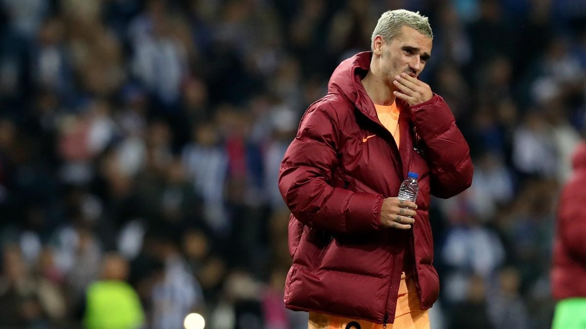 Griezmann, tras el partido en Oporto