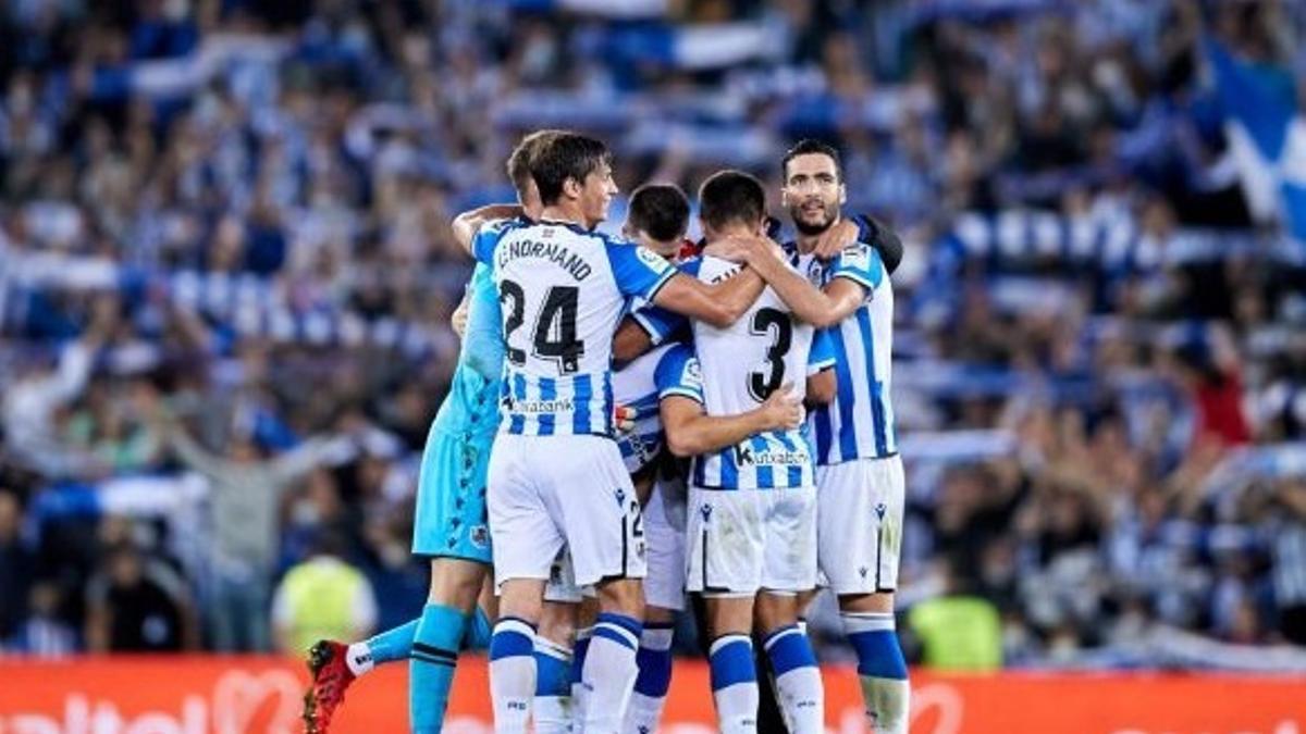 La Real Sociedad es líder de Primera División.