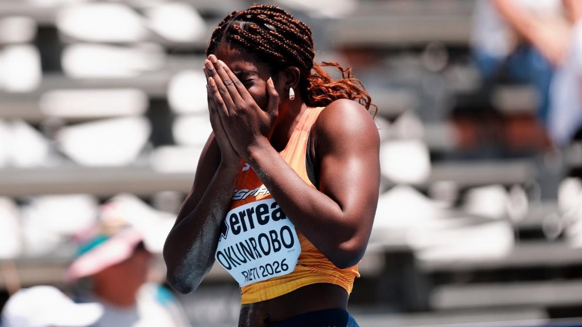 Gift Okunrobo, felicidad total por su bronce en longitud