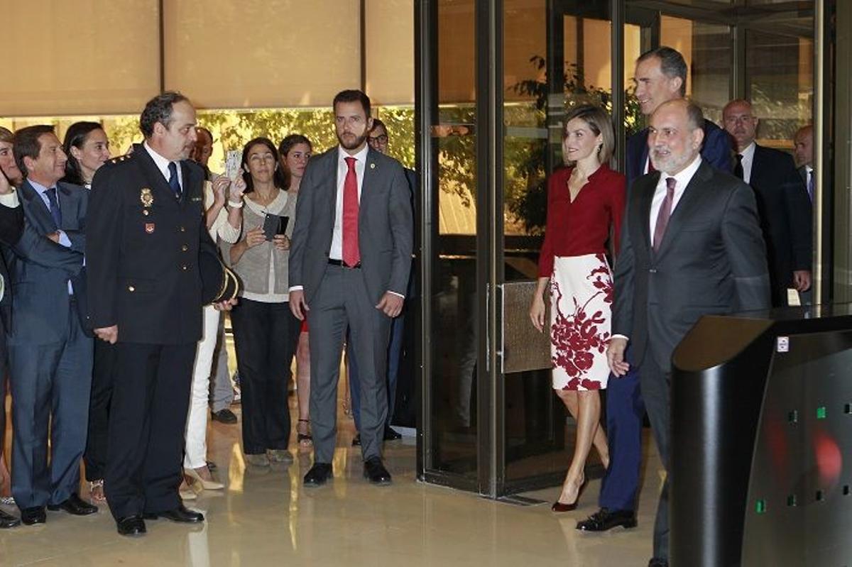 Letizia Ortiz con zapatos salón de Lodi