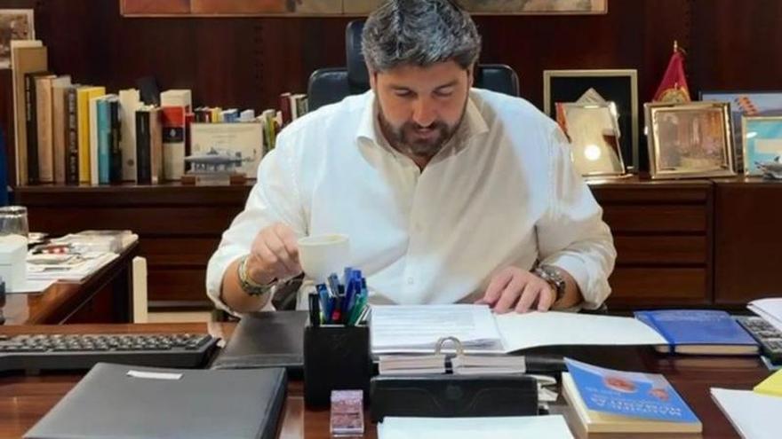 López Miras inaugura hoy el debate sobre el estado de la 'mejor tierra del mundo'