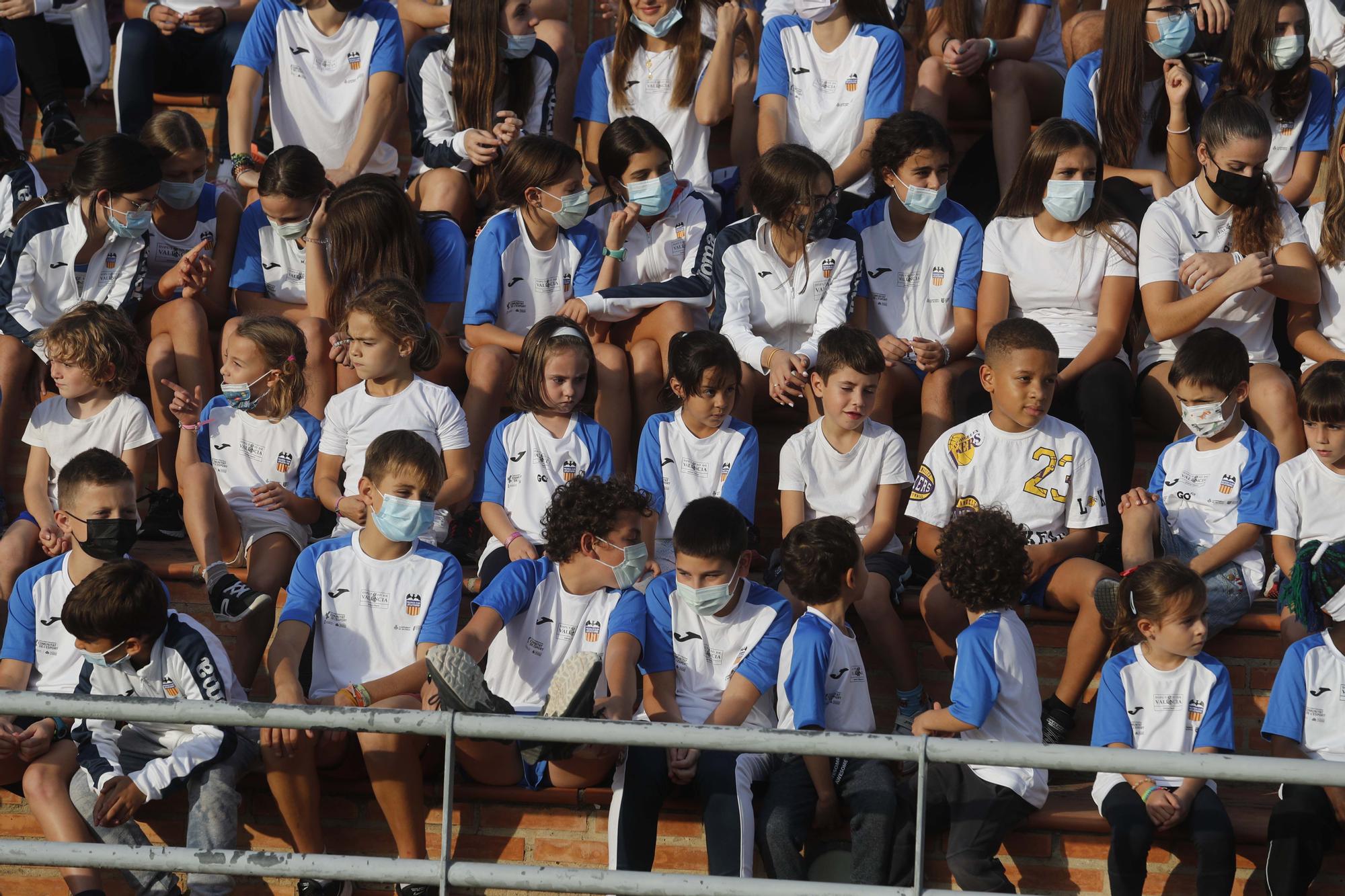 Presentación  de la escuela del Valencia Club Atletismo