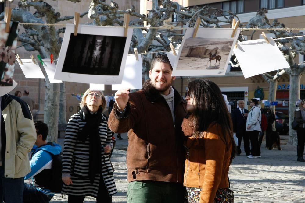 Iniciativa "Secado" en la plaza de Viriato