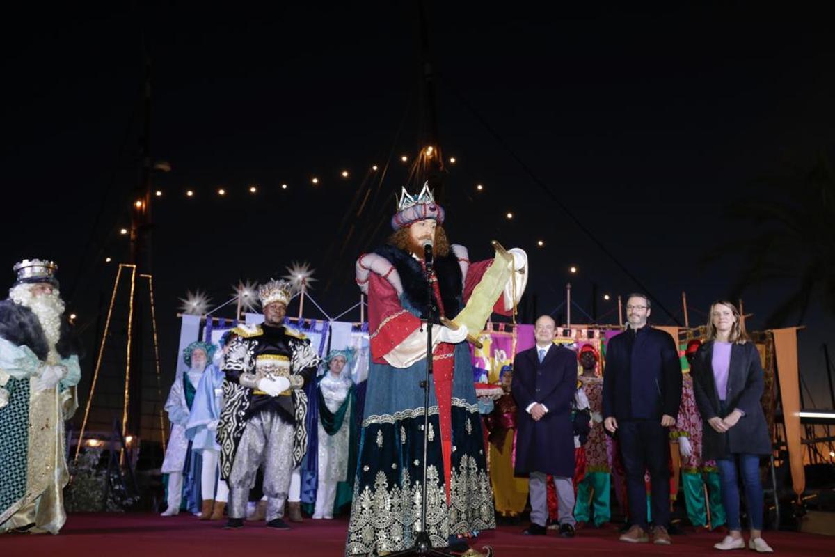 Desembarco de los Reyes Magos en Palma