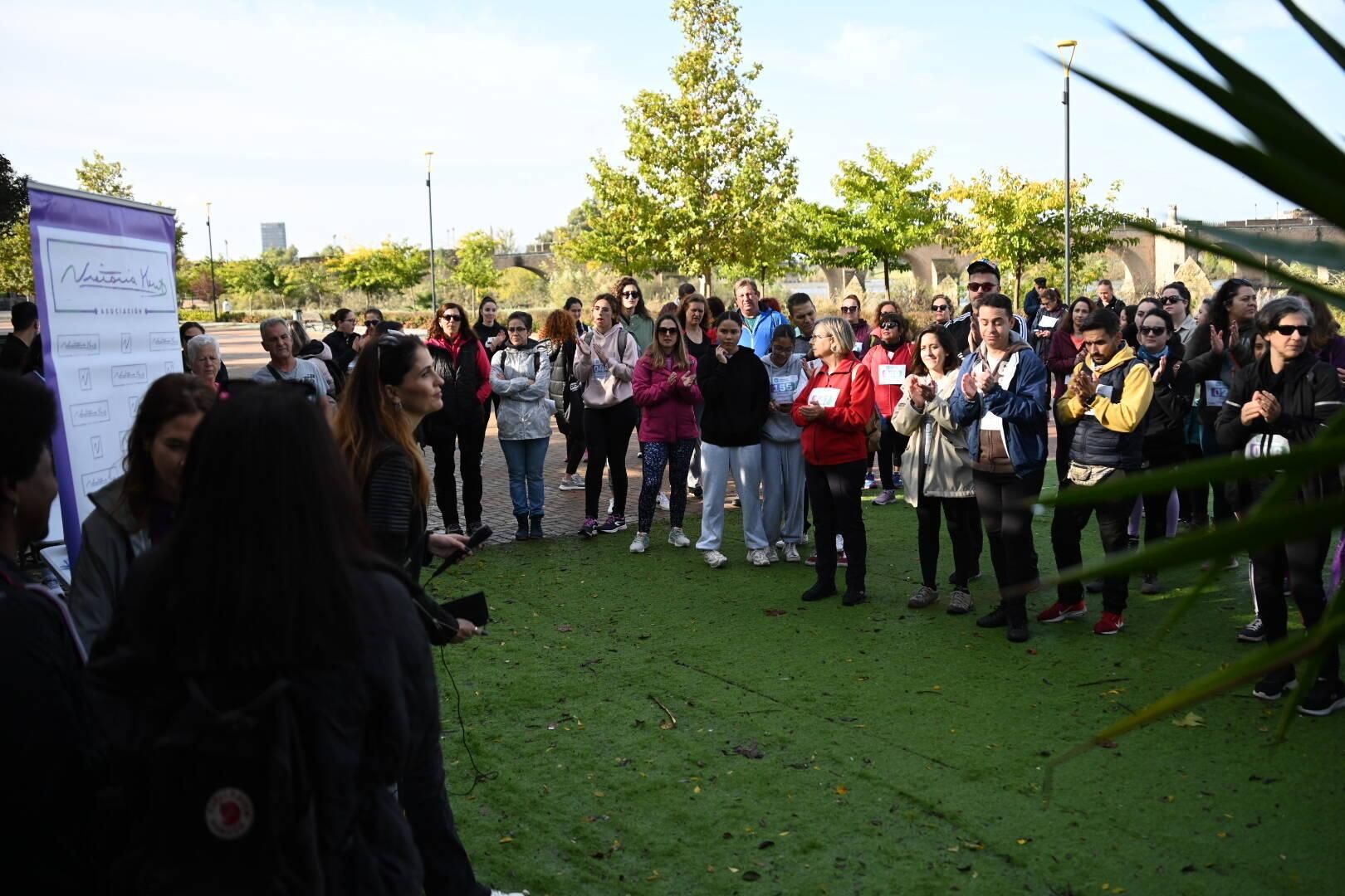 4ª Marcha ‘Badajoz en marcha, por ellas’ de la Asociación Victoria Kent en Badajoz